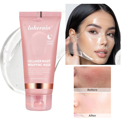Collagen Night Wrapping Mask – Korean-Inspired Overnight Elasticity Boost